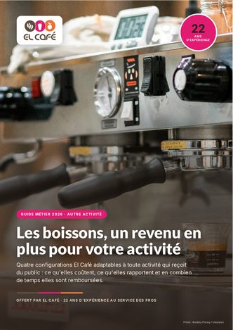 Les boissons, un revenu en plus pour votre activité