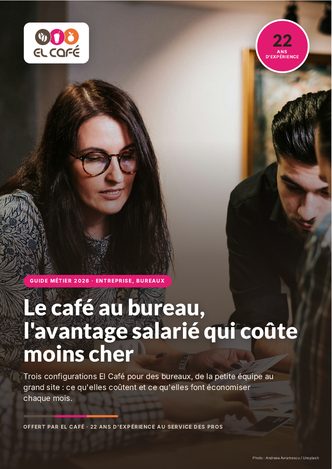 Le café au bureau, l'avantage salarié qui coûte moins cher