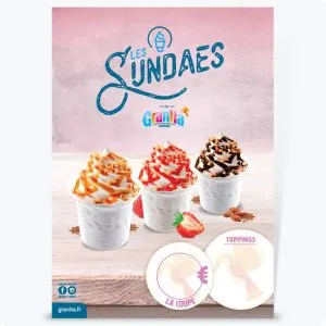 Affiche Sundae by Granita®