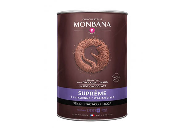 Dosette de chocolat en poudre Suprême de Chocolat Monbana de Chocolat  Monbana