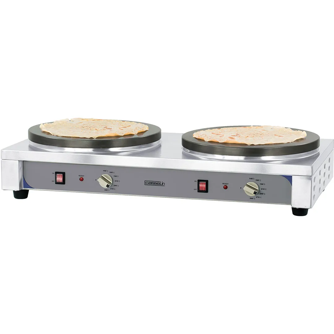 CASSELIN - Crêpière double premium 40