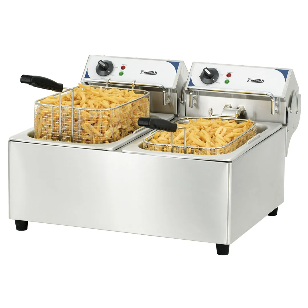 CASSELIN - Friteuse électrique 2 x 10 litres