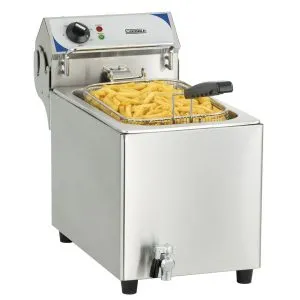 CASSELIN - Friteuse électrique avec vanne de vidange 10 litres