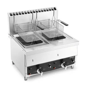 CASSELIN - Friteuse Gaz 2 x 10 litres