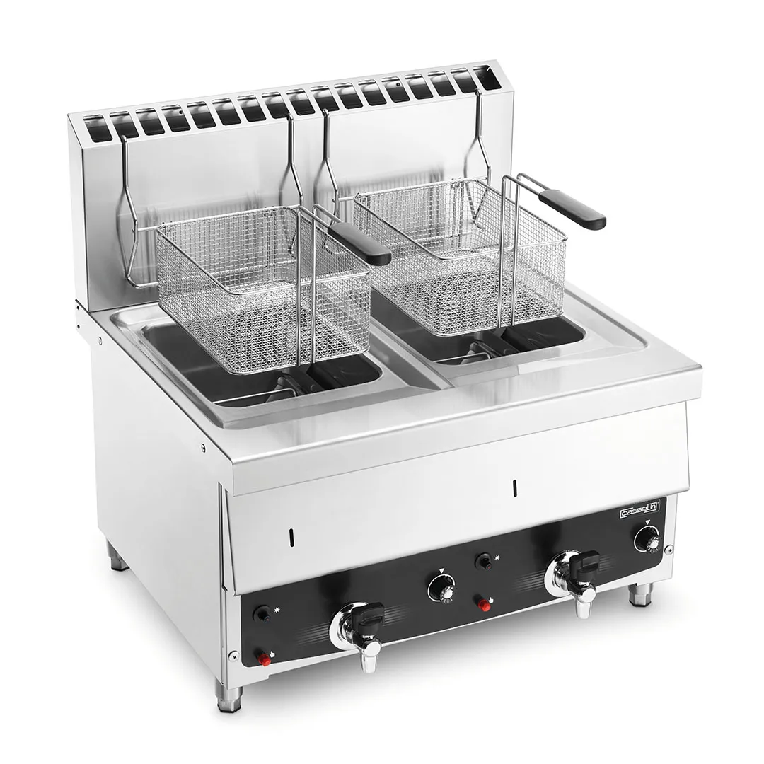 CASSELIN - Friteuse Gaz 2 x 10 litres