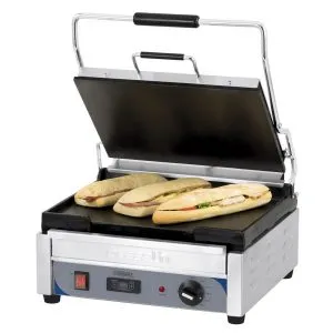 CASSELIN - Grill Panini Grand Premium Lisse - Lisse avec minuteur