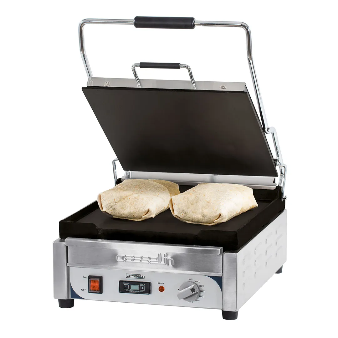 CASSELIN - Grill panini XL Premium Lisse-Lisse avec minuteur