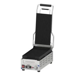 CASSELIN - Grill Panini compact Premium Rainurée - Rainurée avec minuteur