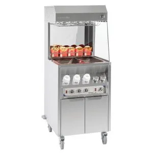 CASSELIN - Poste de salage chauffe sauce 600