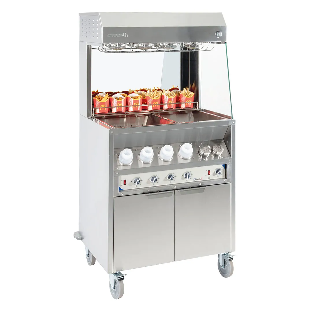 CASSELIN - Poste de salage chauffe sauce 800