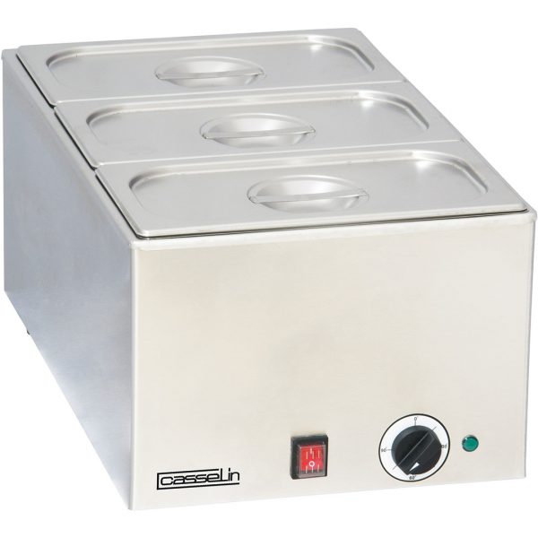 CASSELIN - Bain-marie avec 3 x GN 1/3