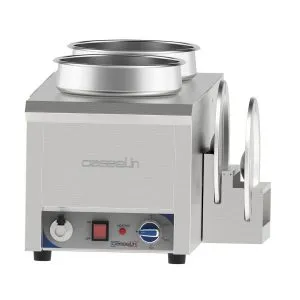 CASSELIN - Bain-marie à eau à sauce 2 x 7,5L