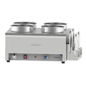 CASSELIN - Bain-marie à eau à sauce 4 x 7,5L