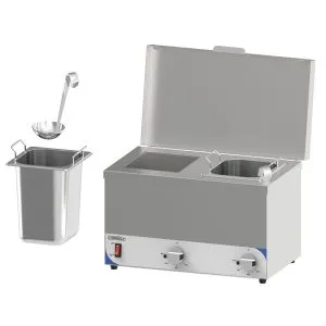 CASSELIN - Bain-marie à sauce compact 2 cuves