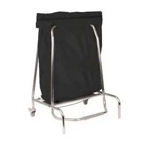 CASSELIN - Porte sac poubelle inox 80L