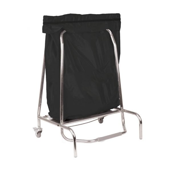 CASSELIN - Porte sac poubelle inox 80L