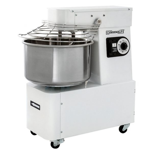 CASSELIN - Pétrin à spirale tête et cuve fixes 17Kg