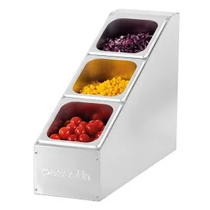 CASSELIN - Support pour 3 bacs GN 1/6