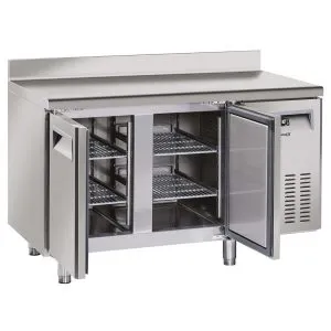 CASSELIN - Table réfrigérée avec dosseret 2 portes