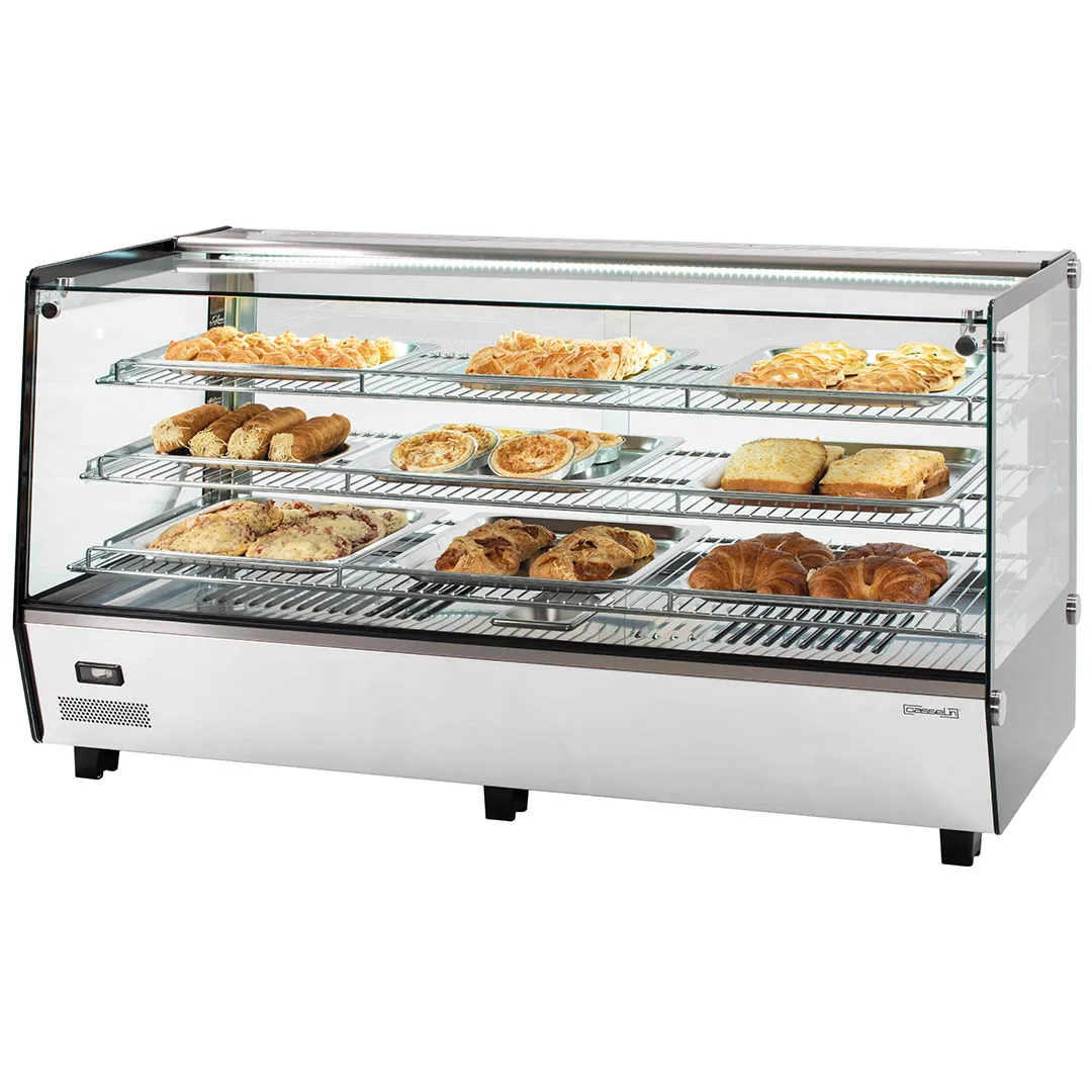 CASSELIN - Vitrine chauffante encastrée 200L