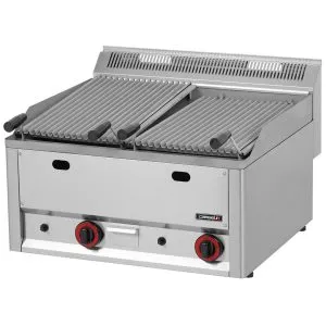 CASSELIN - Grill pierre de lave double 66