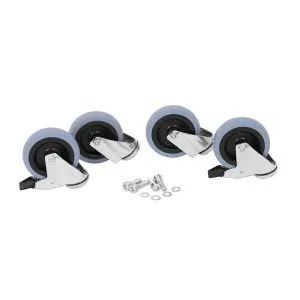 CASSELIN - Lot de 4 roues pour soubassement