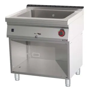 CASSELIN - Bain-marie GN 2/1 200 mm avec vanne de vidange et soubassement 80