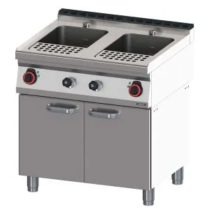 CASSELIN - Cuiseur à pâtes avec soubassement 2x23 litres 80