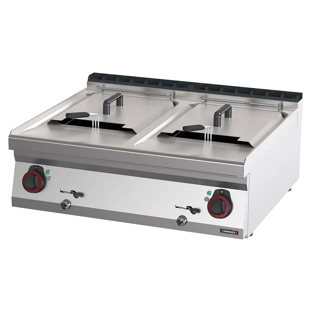 CASSELIN - Friteuse électrique à poser 2 x 13 litres 80