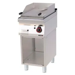 CASSELIN - Grill pierre de lave avec soubassement 40
