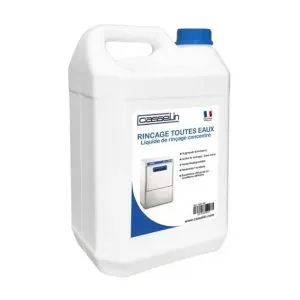 CASSELIN - Lot de 4 - Liquide de lavage-rinçage pour lave-vaisselle 5 L
