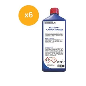CASSELIN - Lot de 6 - Nettoyant plaque à snacker 850 mL
