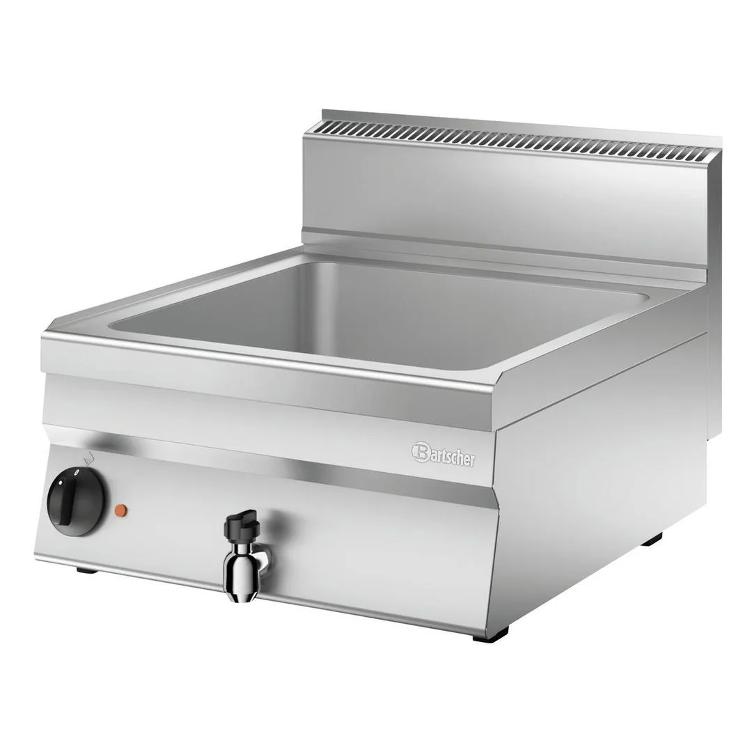 Bain Marie 650, L600, 1/1GN+ 2x1/4