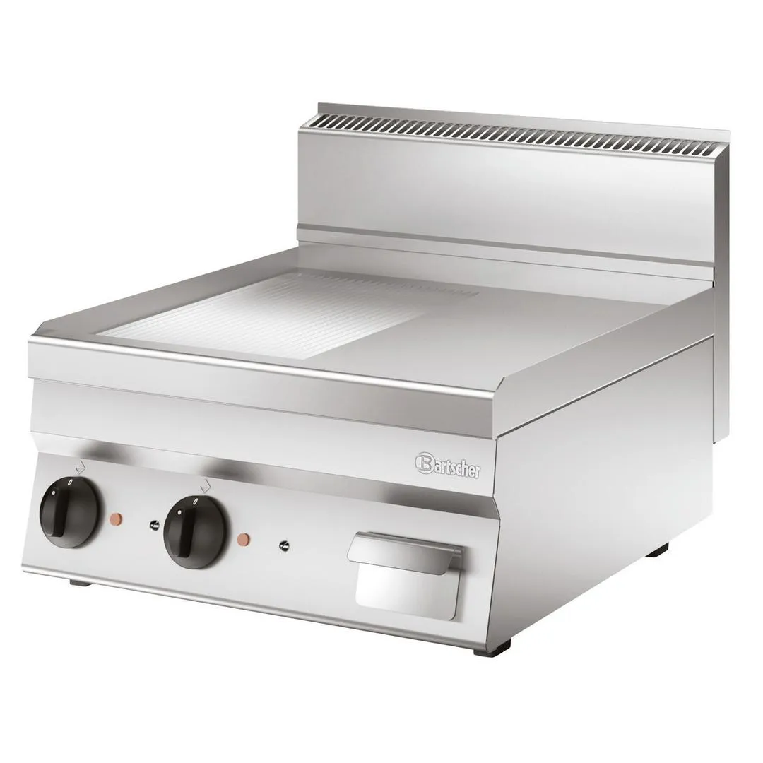 Plaque grill 650, L600, 1/2-1/2