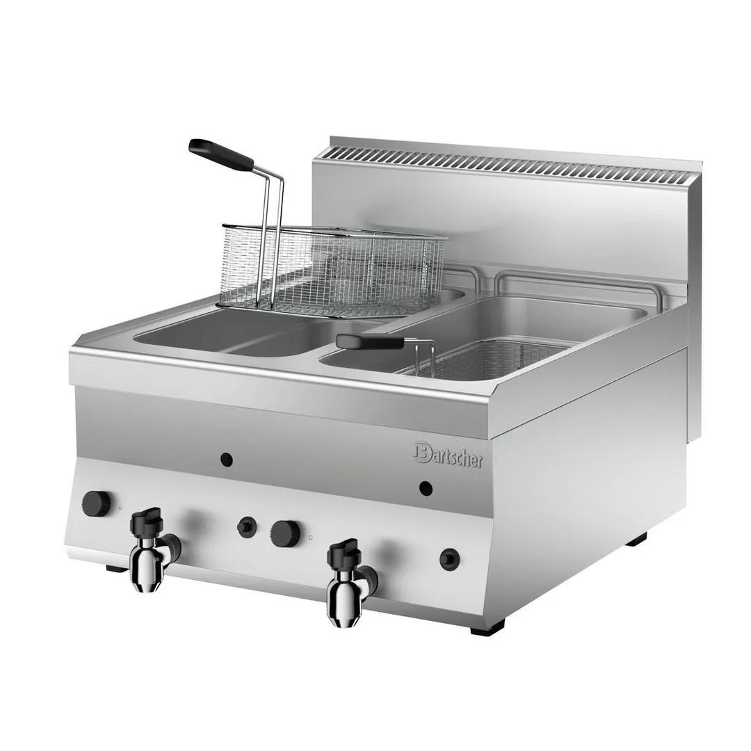 Friteuse à gaz 650, 2x8L, TG