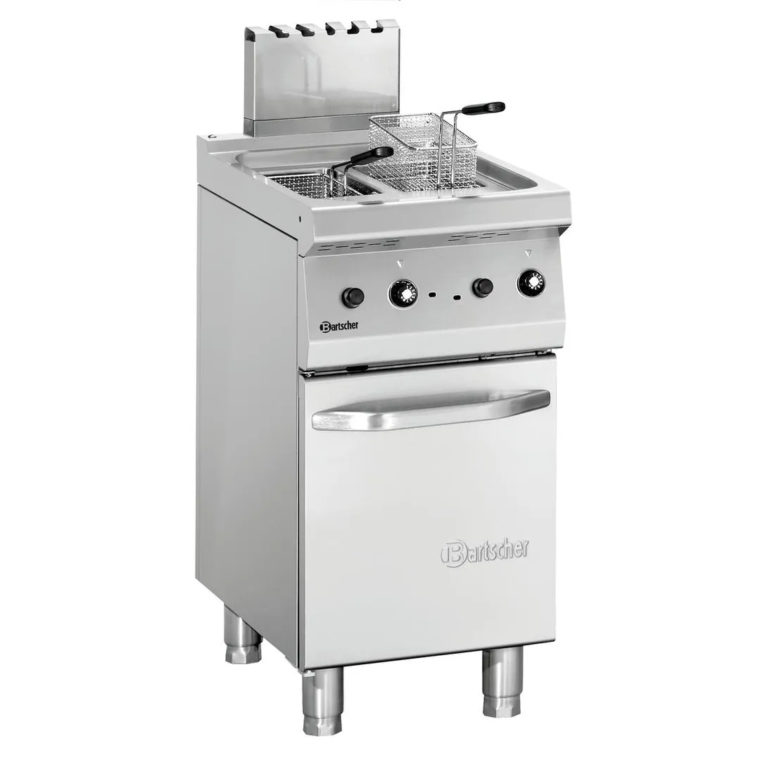 Friteuse gaz 700, L400, 2x7L
