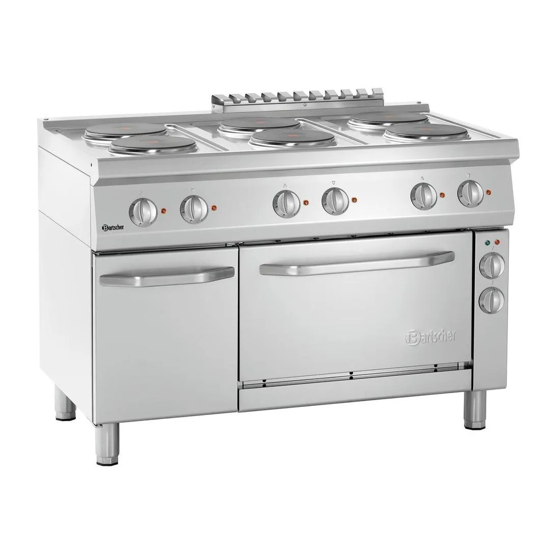Plan de cuisson él. 700, B1200, 6Pl, EBO