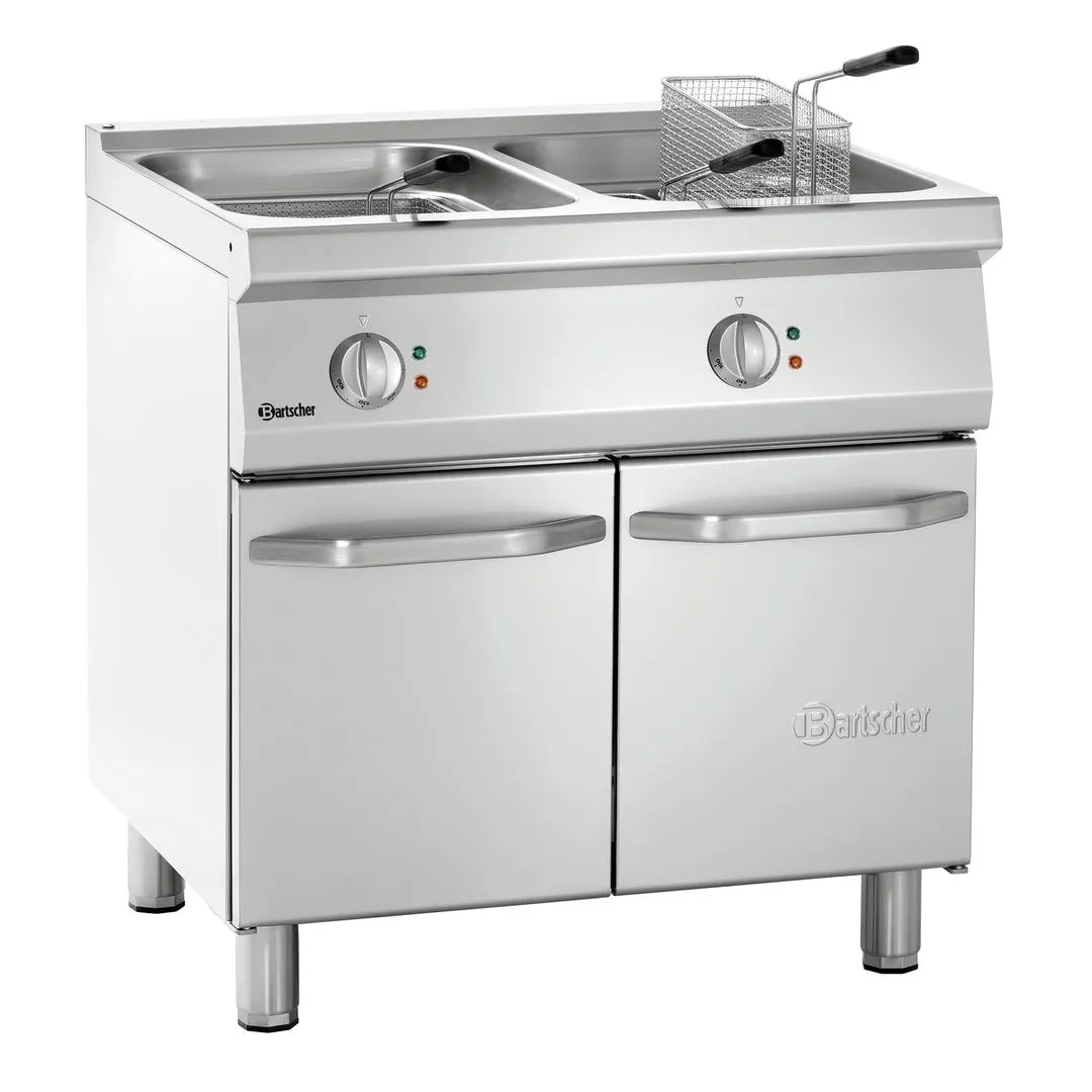 Friteuse 700, L800, 2x15L