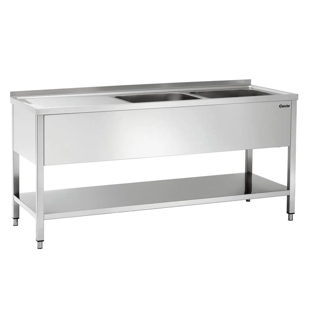 Plonge laverie 700, L1800 2bass. DR