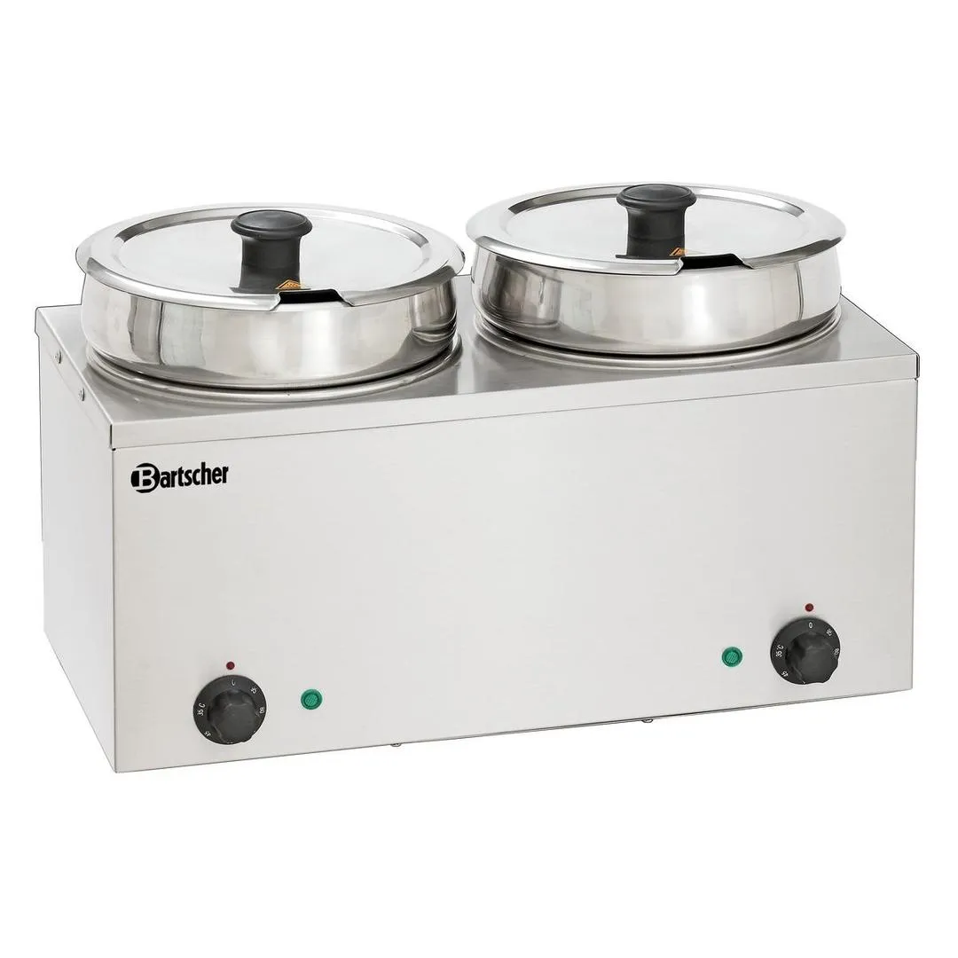 Bain Marie Hotpot, 2x pot, 6,5 L