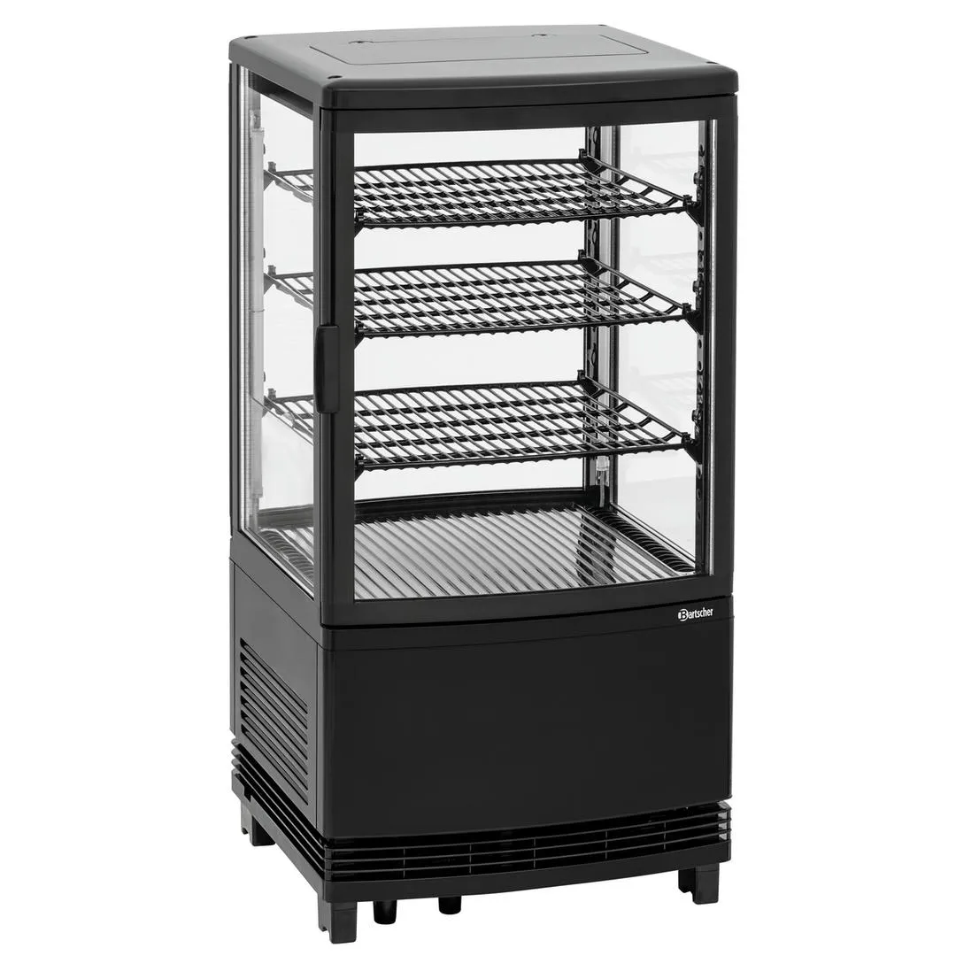 Mini-vitrine réfrigérée 64L2T noire