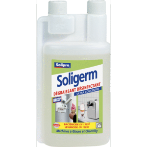 Soligerm Dégraissant désinfectant glaces et chantilly 1 L